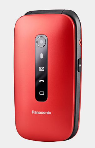 SENIORPHONE PANASONIC KXTU550EXR ROJO 4G